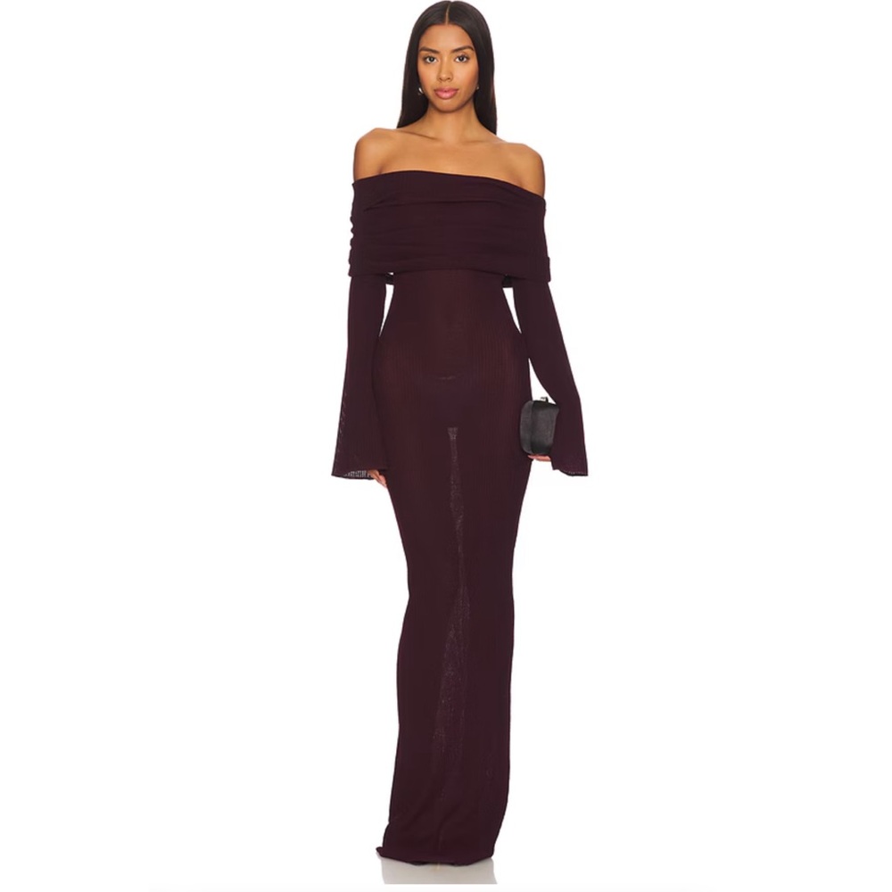 Galleria Knit Maxi Dress SER.O.YA x Revolve